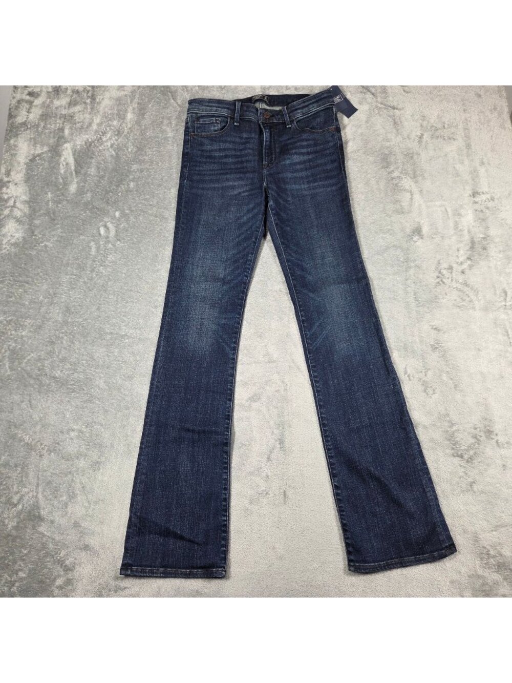 Abercrombie & Fitch Jeans Womens 27 Mid Rise Boot Dark Wash Stretch Denim NEW